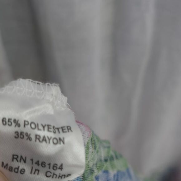 Carine Darcy Dress Summer Garden Floral Burnout Dress A-Line Burnout Polkadot - Picture 8 of 16